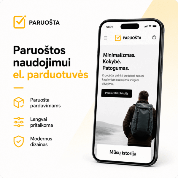 el-parduotuve-paruosta-naudojimui Paruošta naudojimui el. parduotuvė